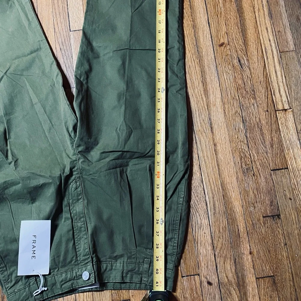 FRAME PLEATED CHINO SURPLUS PANT SIZE 25 - Picture 14 of 15